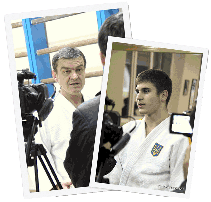 Сенсей Валерій і Давид Харебава